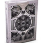 Bicycle Silver Steampunk Poker Size Standard Index Playing Cards