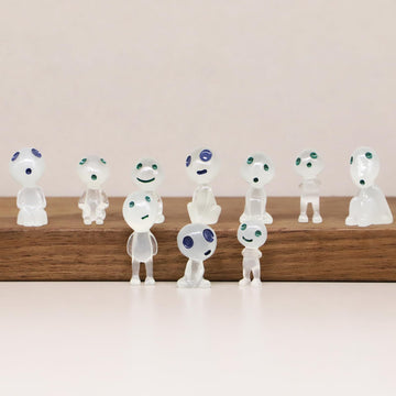 Miniature Cute Glow Elves, Dollhouse Mini Resin Glow Elves, for Fairy Garden, Terrarium, Halloween, Landscape Garden, Potted Plants Decoration (10PCS)