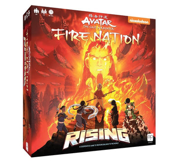 Avatar The Last Airbender: Fire Nation Rising | Cooperative Board Game | Featuring Aang, Katara, Sokka, Toph, Zuko, and Lord Ozai |