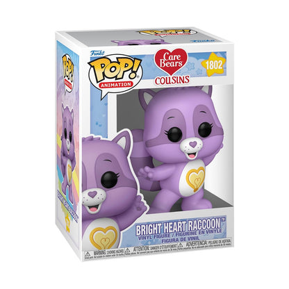 Funko Pop Animation: Care Bear Cousins - Bright Heart Raccoon - Care Bears - Collectable Vinyl Figure - Gift Idea - Official Merchandise - Toys for