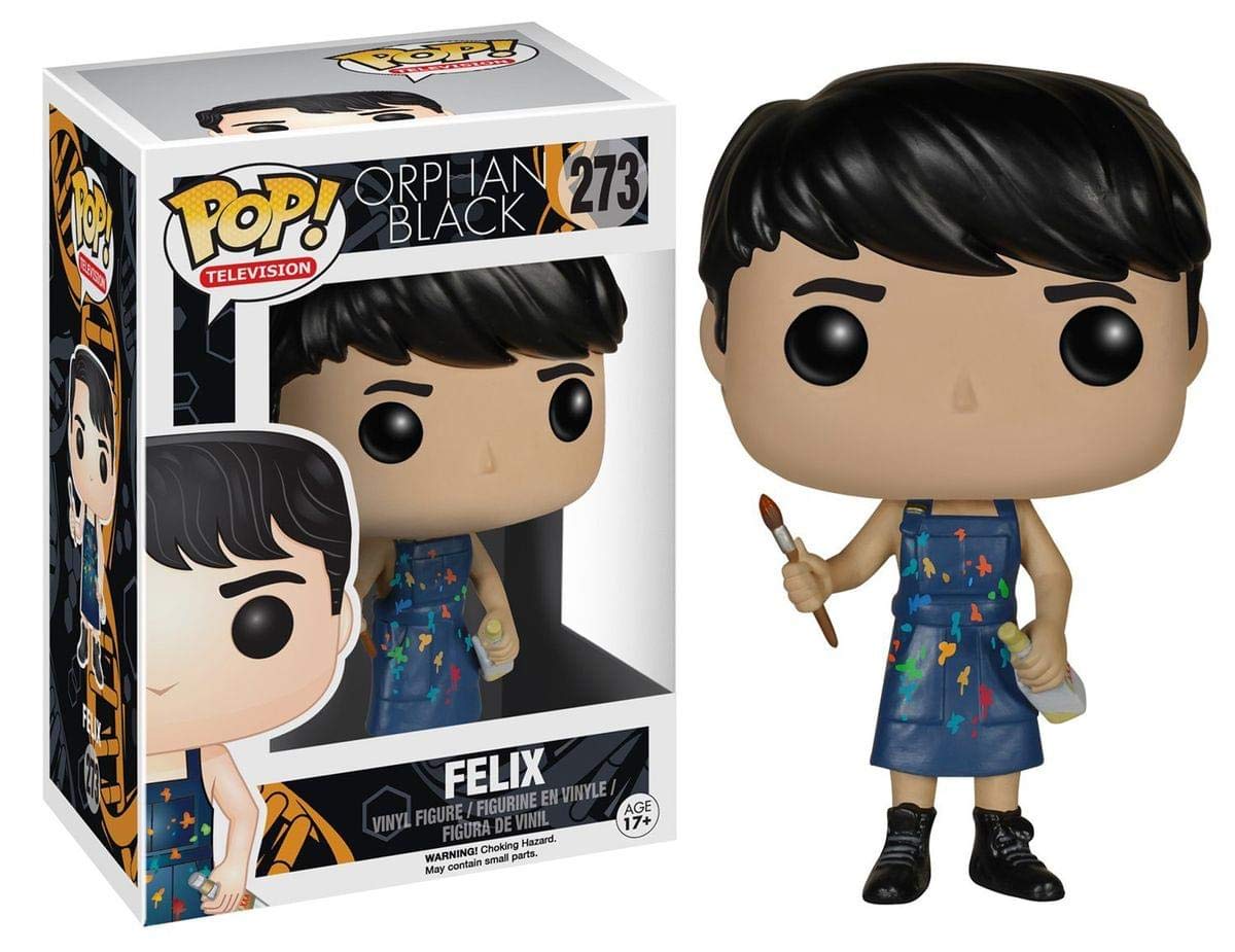 Funko POP TV Orphan Felix Action Figure, Black