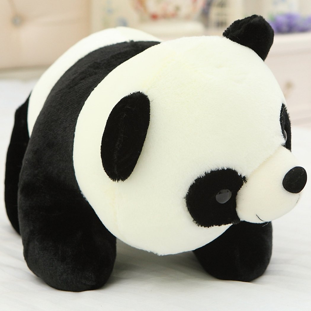 VSFNDB Stuffed Panda Animal Plush Toy 12 Inches Animal Stuffed Plushies Super Soft Cute Cuddly Pillow Cushion Stuff Dolls Birthday Xmas Gifts