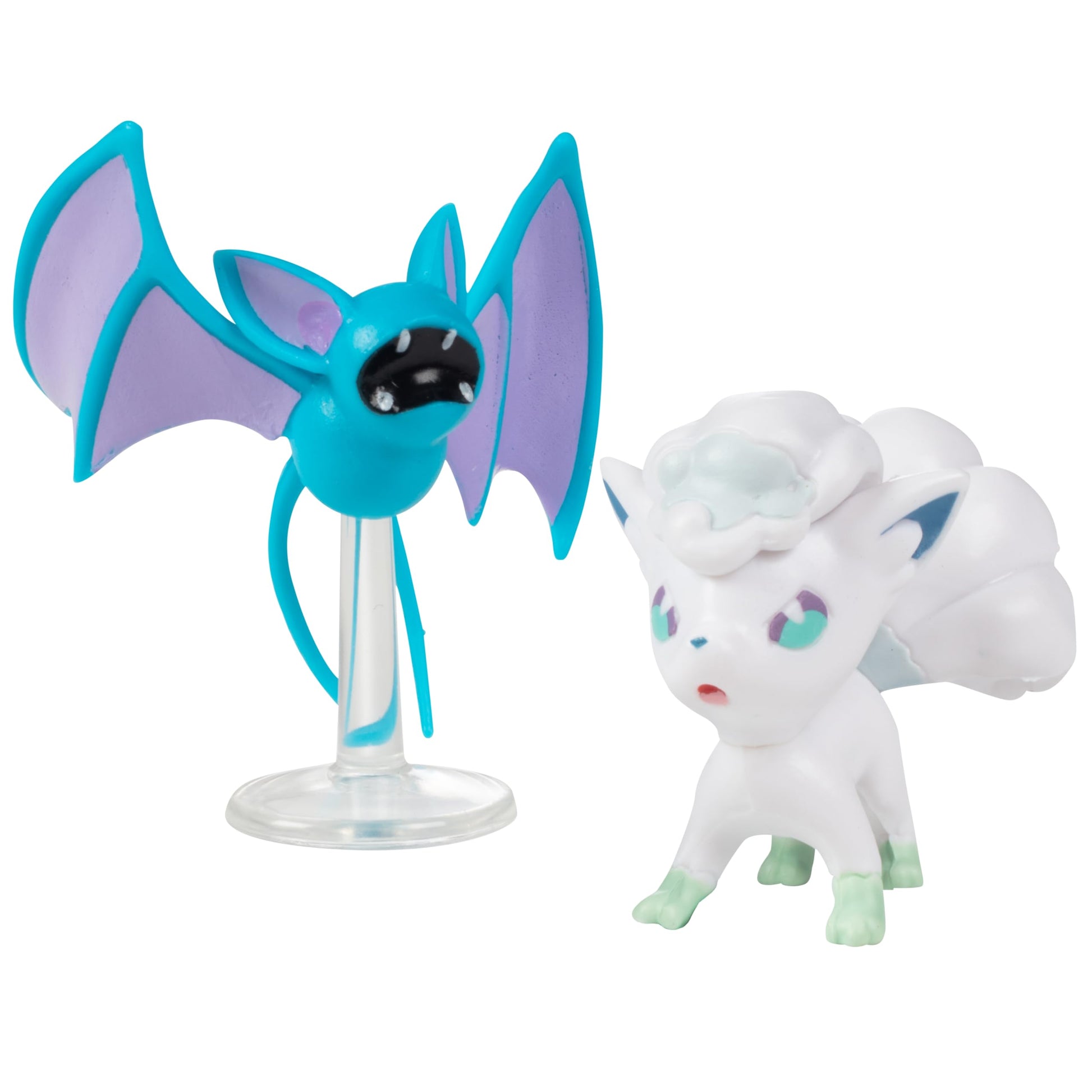 Pokemon Battle Ready! Toy Figure Set, 8 Pieces - 2" & 3" Charmander, Bulbasaur, Squirtle, Lucario, Alolan Vulpix & More - Gift for Kids, Boys, Girls