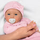 The Ashton-Drake Galleries Mommy's Girl Baby Doll by Ping Lau, 17 inches, Pink Sleeper, RealTouch Soft Vinyl, Ages 3+, Pacifier Included