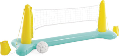Intex 56508EP Inflatable Floating Swimming Pool Toys Volleyball Game, Green