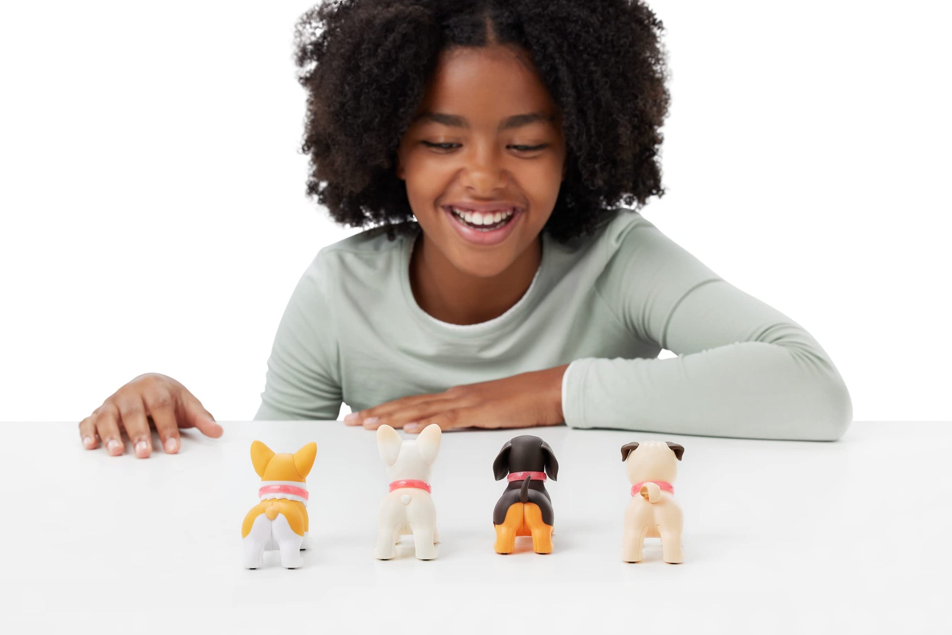 Pets Alive Booty Shakin' Pups (Frenchie & Dachshund) by ZURU 2 Pack Interactive Mini Dog Toys That Walk, Waggle, and Booty Shake, Electronic Puppy Toy