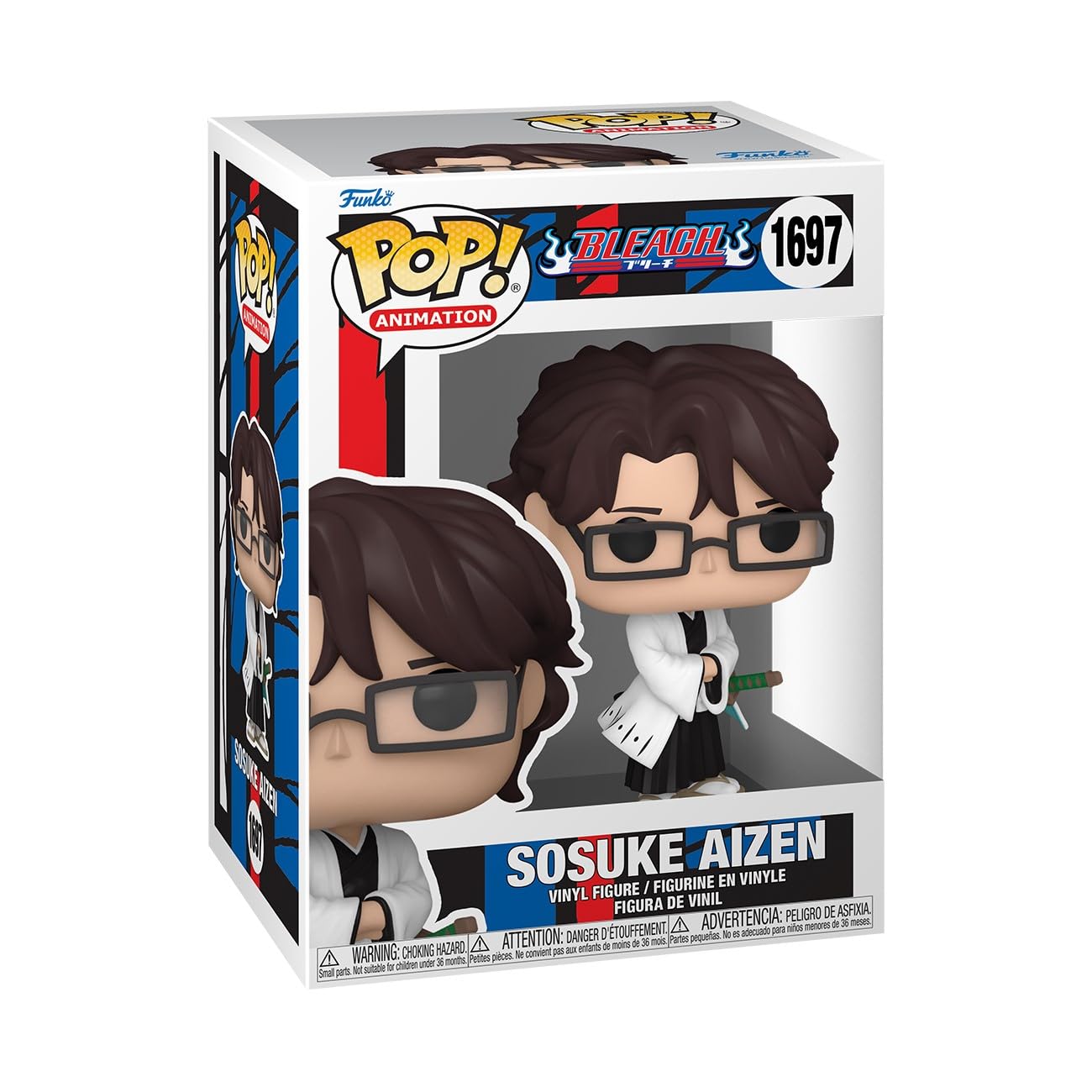 Funko POP Animation: Bleach - Aizen Sousuke - Bleach - Collectable Vinyl Figure - Gift Idea - Official Merchandise - for Kids & Adults - Anime Fans