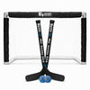 Knee Hockey Set - Complete 2-Player Indoor Kit with Mini Goal