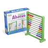 Hand2Mind Double Sided Plastic 100 Bead Abacus, Abacus for Kids Math, Kindergarten Math Manipulatives, Counting Rack, Educational Toys for Elementary