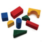 Colored Wooden Block Set