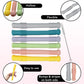 Gadgetime USA Hollow Stick Teether (Pack of 6) - Chew Straw Toy for Toddlers - Infant Silicone Tube - BPA Free, Freezer Safe, Dishwasher Safe, Easy