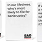 BAD PEOPLE Party Game - White Expansion - 100 New Question Cards for The Hilarious Adult Card Game for Fun Parties & Board Games Night with Your Group