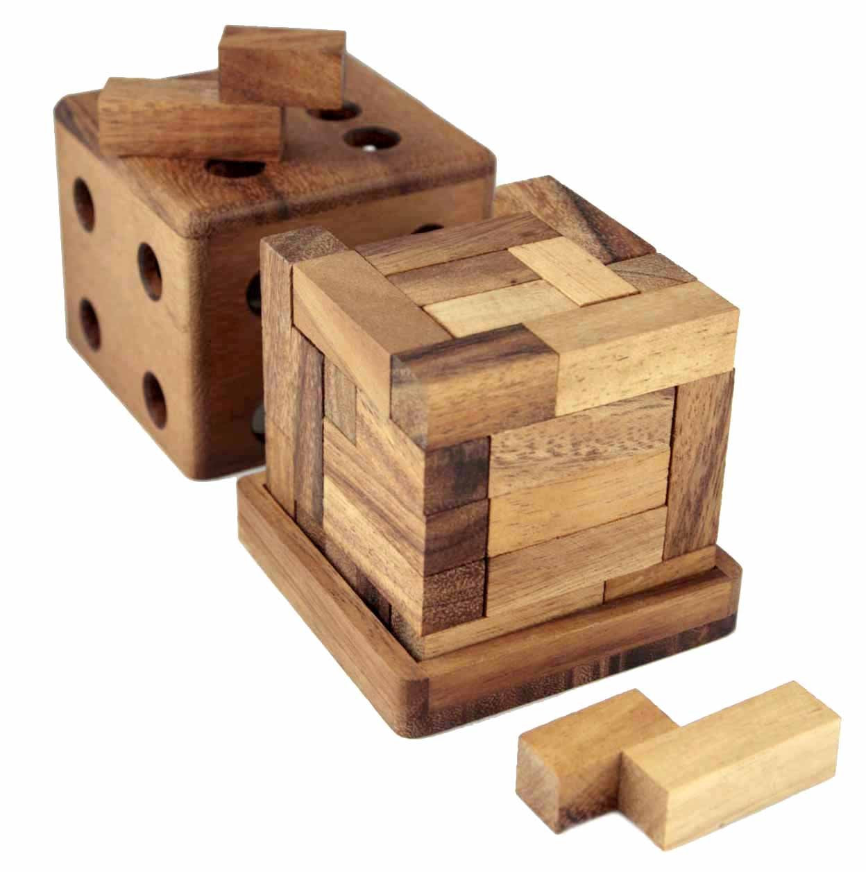 Great Z Cube Wooden Puzzle Brain Teaser