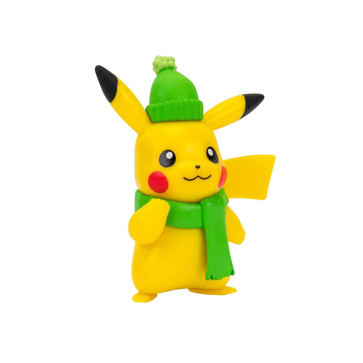 Pokémon PKW2814 Battle Figure Pack Winter Pikachu & Eeve, Official Figure Set