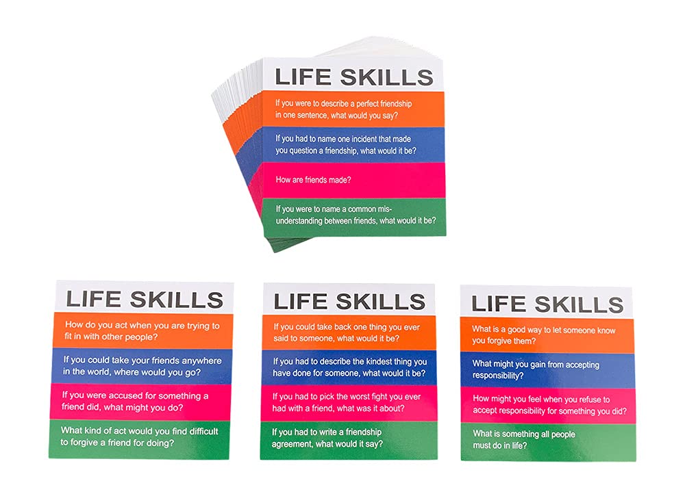YEHUA! Totika Life Skills Card Deck Therapy Game