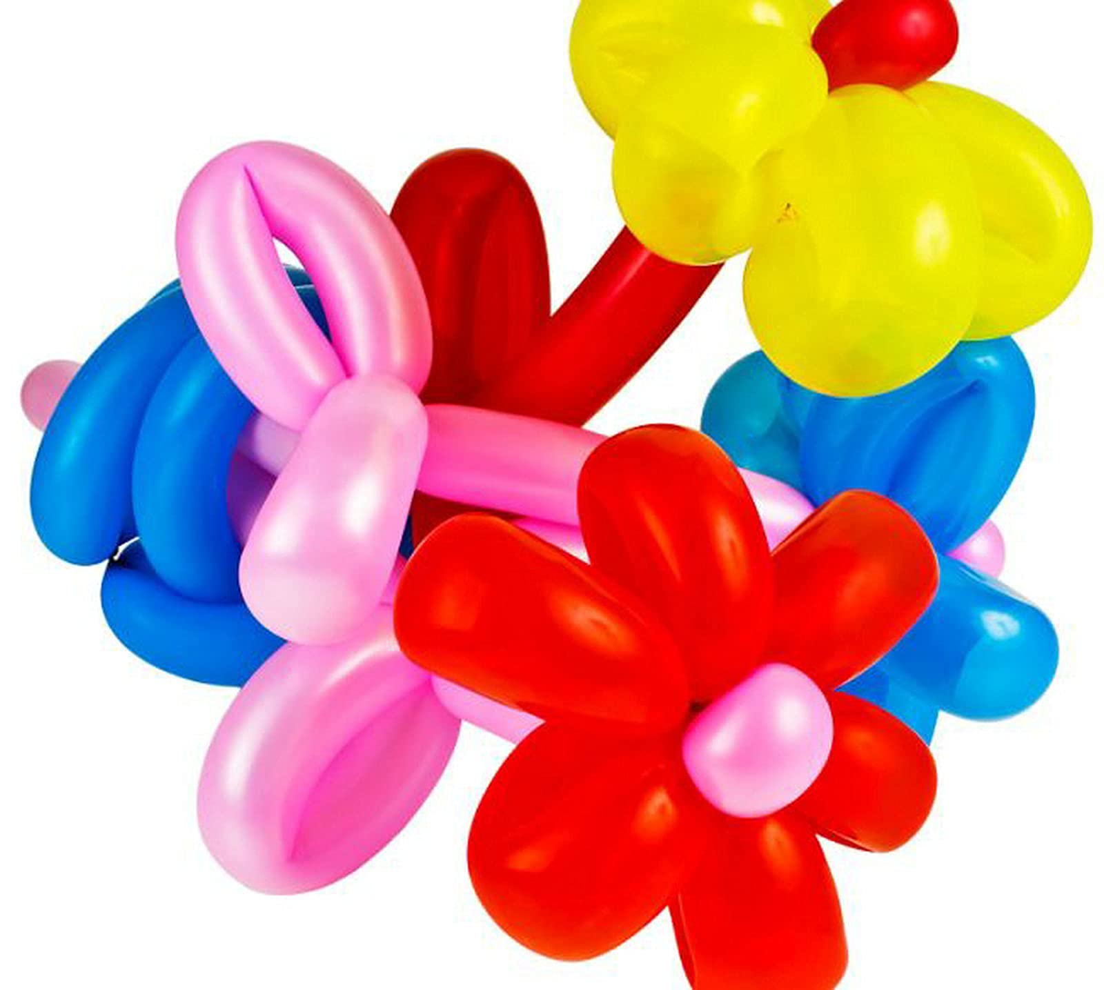 100Pcs Multi 260 Balloons Multi Long Skinny Latex Balloon for Animal Ballons, Premium Quality Balloons for Beginners Baloons Making Kid's Carnivals