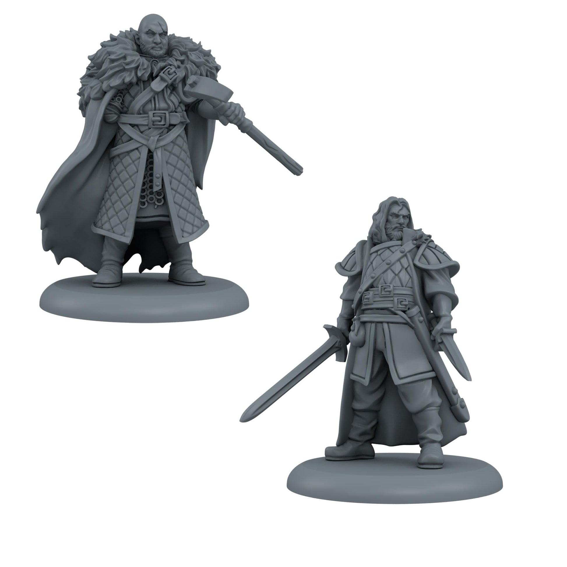 CMON A Song of Ice and Fire Tabletop Miniatures Game Night's Watch Heroes I Box Set (Multilingual Edition) - Strategy Game for Adults, Ages 14+, 2+