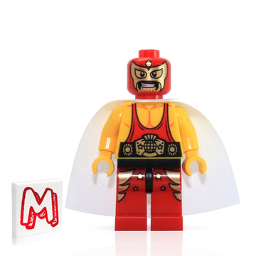 The LEGO Movie MiniFigure - El Macho the Wrestler (From Set 70809)