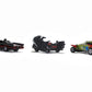 Jada Toys DC Comics Batman: The Classic TV Series 1.65" Nano 3-Pack Die-cast Cars, Toys for Kids and Adults