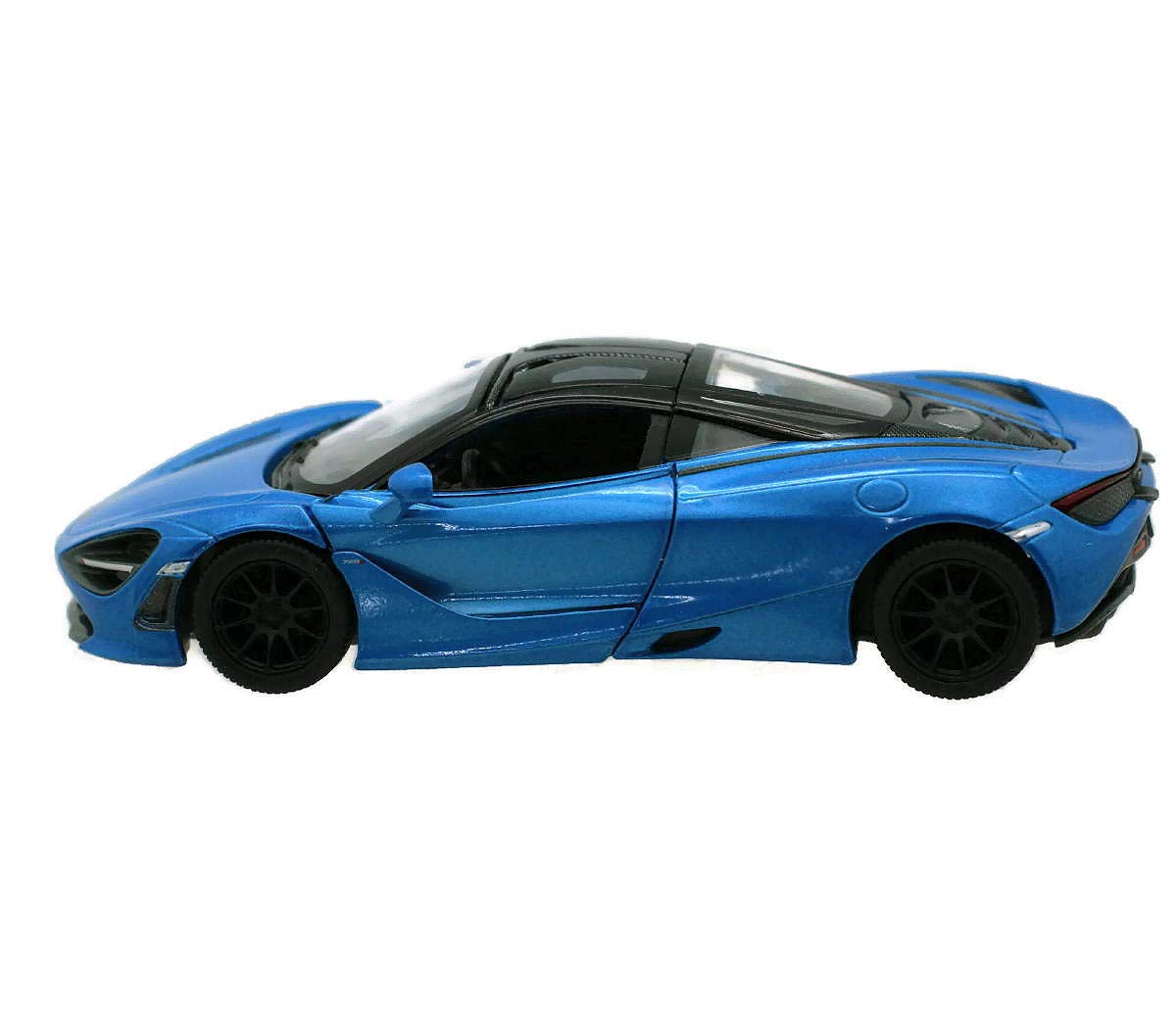KiNSMART McLaren 720s 5 Inch 1:36 Scale Die Cast Metal Model Toy Super Sports Car (Blue)