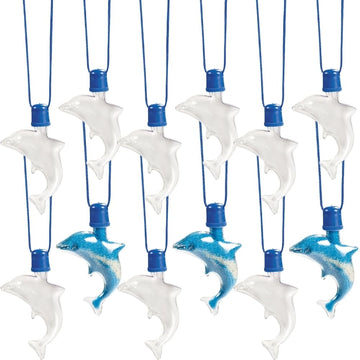 Dolphin Sand Art Necklace - Crafts for Kids and Fun Home Activities