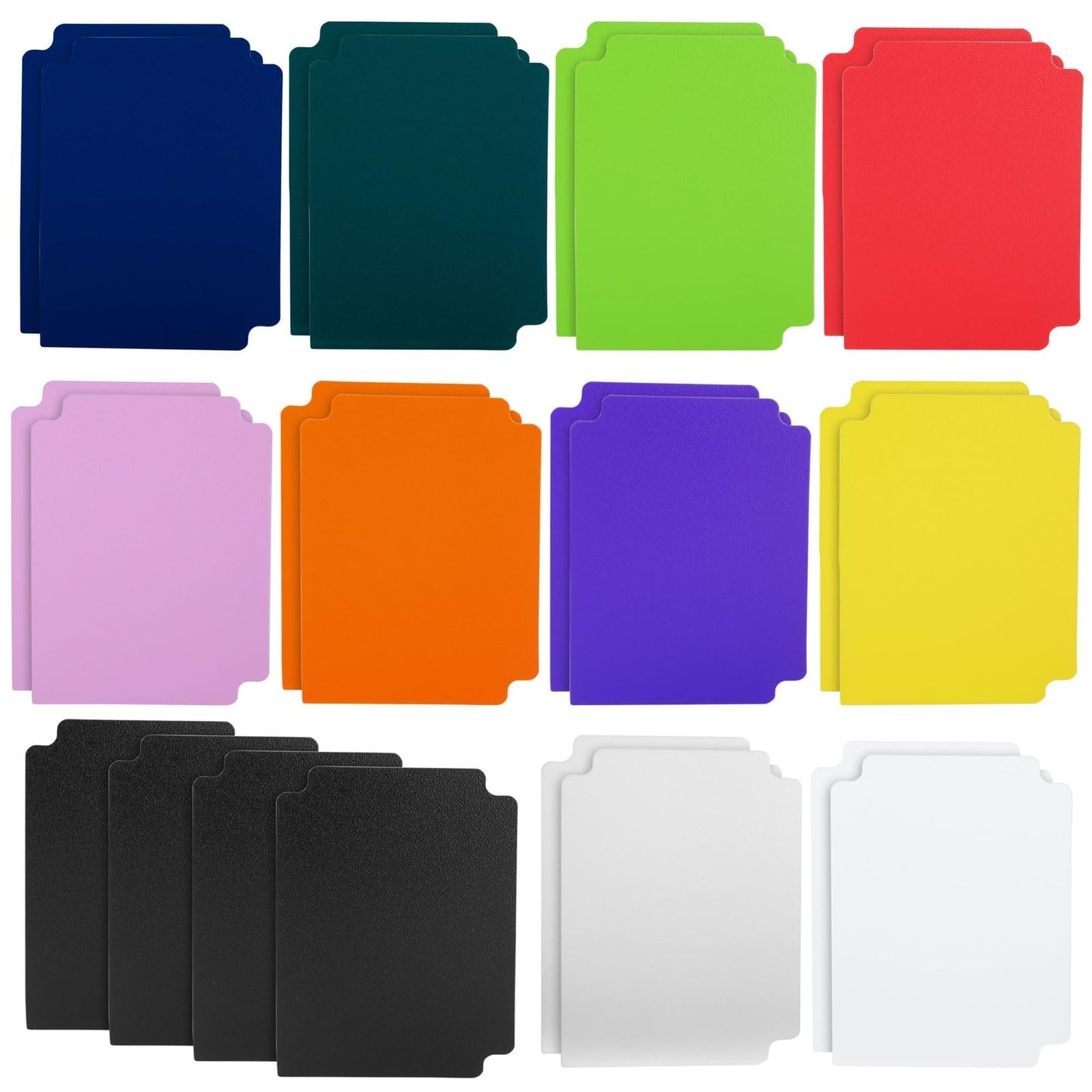 Okuna Outpost Deck Boxes with Dividers - Trading Card Storage Box & Organizer - Bulk Plastic Cases for Baseball & Game Cards - 2.88 x 1.88 x 3.88 in