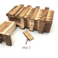 Money Holder Puzzle Box for Adults Brain Teaser Wooden Puzzle Box Difficult Magic Cube Game Box with Extra Secure Secret Drawer IQ Toys
