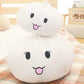 Gardening Spring Plush Toy Plush Toy Steamed Stuffed Fun Cute Dumpling Doll Sleeping Pillow Cushion (White)