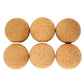 Game Room Guys Natural Cork Foosballs Compatible with Shelti, Tornado and Dynamo Foosball Tables - Set of 6