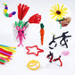 Pipe Cleaners,1600 Pieces Pipe Cleaners Crafts Pipe Cleaners Craft Supplies in 32 Colors Chenille Stems for Home and School DIY Art Crafts (0.23 x