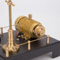 ENGINEDIY Steam Engine Model Mini Steam Generator and Lamp Scene Model Set Metal Engine Model Kits for Adults 16+ - 12 x 10 x 20CM