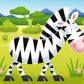 Ravensburger My First Puzzle: On Safari (2: 3: 4 & 5 Piece) Jigsaw Puzzle for Kids - Every Piece is Unique, Pieces Fit Together Perfectly