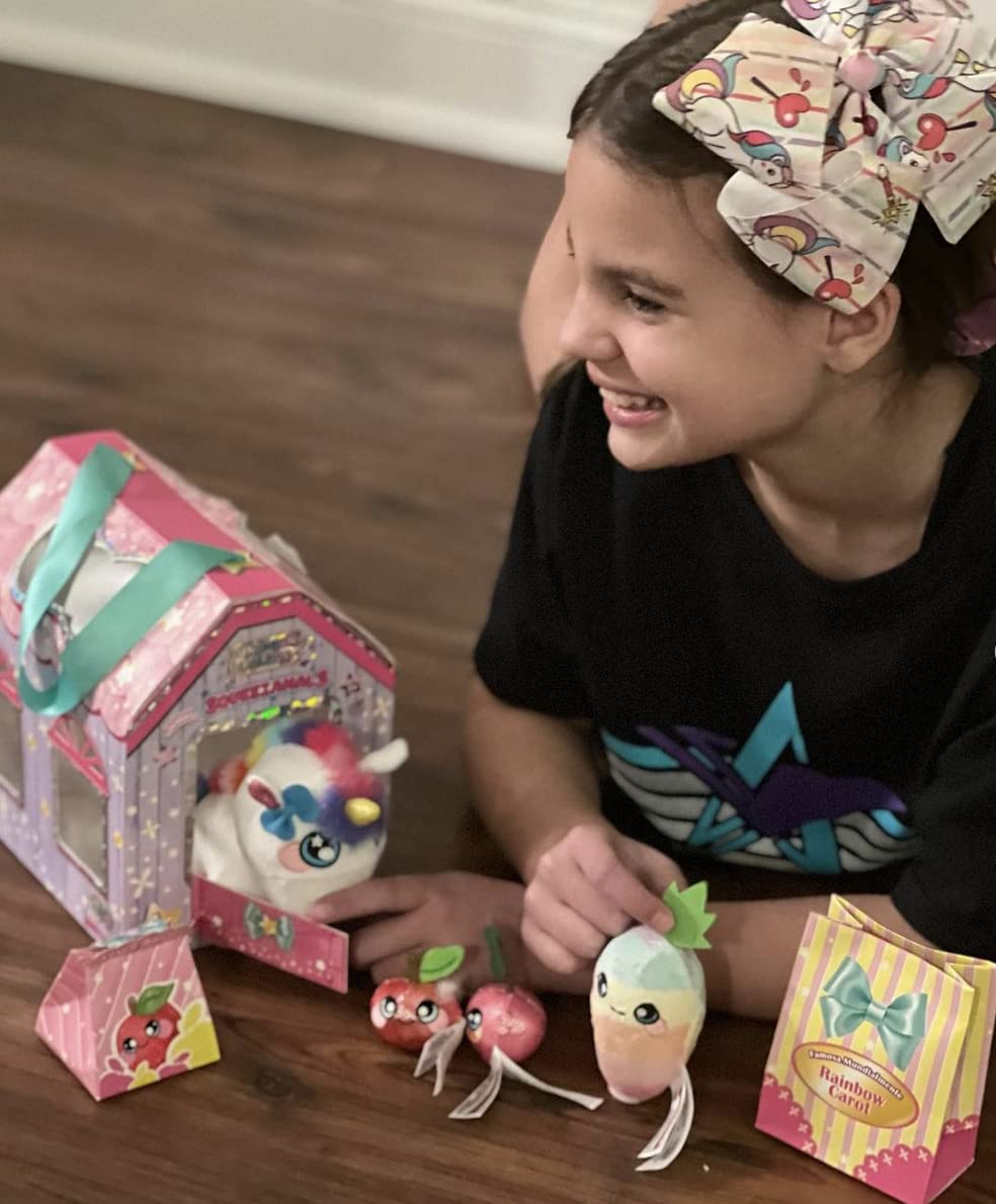 Squeezamals Plush Unicorn Palace