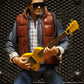 NECA Back to The Future Marty McFly [with Backpack, Skateboard & Guitar] - Ultimate 7" Scale Action Figure
