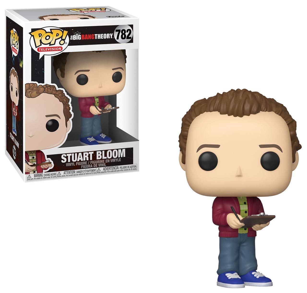 Funko Pop! TV: Big Bang Theory - Stuart, Multicolor