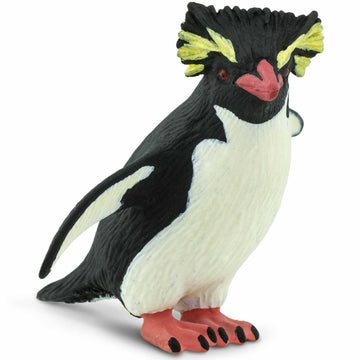 Safari Ltd. Rockhopper Penguin - Realistic 2.25" Sea Bird Figurine - Educational Toy for Boys, Girls, and Kids Ages 3+