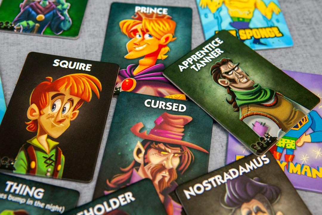 One Night Ultimate Bonus Roles Expansion by Bezier Games | Adds 16 New Roles, Artifact Tokens & Player Number Tokens for One Night Ultimate Werewolf