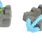Mattel Minecraft Mini Mining Set, Elementals # 2, with Moldable Sand for Added Creativity, Environment Accessory and Mini Figure, Creative, Hands-on