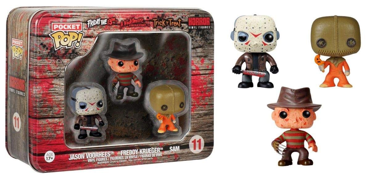 FunKo Pocket POP: Horror - Freddy, Jason, Sam Toy Figure