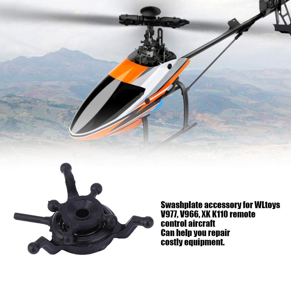 Dilwe RC Swashplate Compatible with V977 V966 XK K110 Remote Control Aircraft 6 Years Old