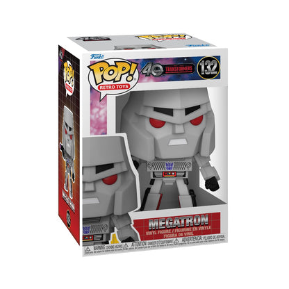 Funko Pop Retro Toys: Transformers: Generation 1-40th Anniversary, Megatron - Collectable Vinyl Figure - Gift Idea - Official Merchandise - Toys for