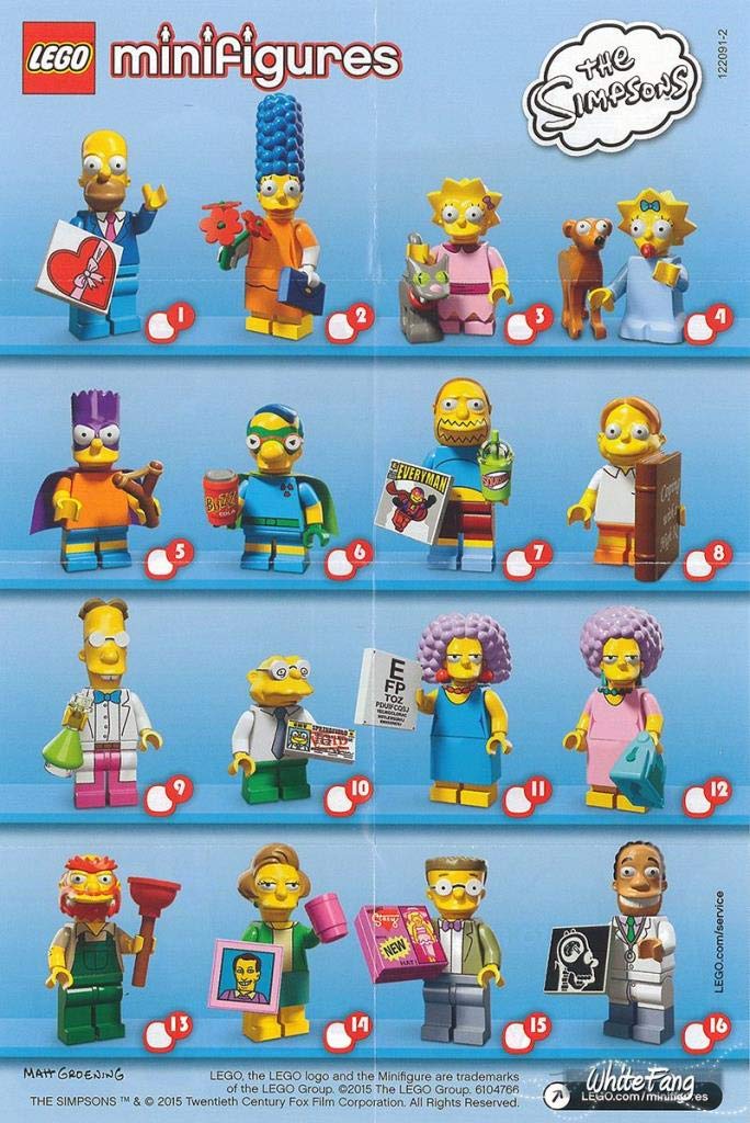 LEGO The Simpsons Series 2 Collectible Minifigure 71009 - Hans Moleman