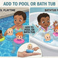 CoComelon Official Bath Toys 3-Pack for Toddlers - Mold-Free Floating Water Figures Featuring JJ, Cody & YoYo - Swimming Pool, Bathtub & Sensory