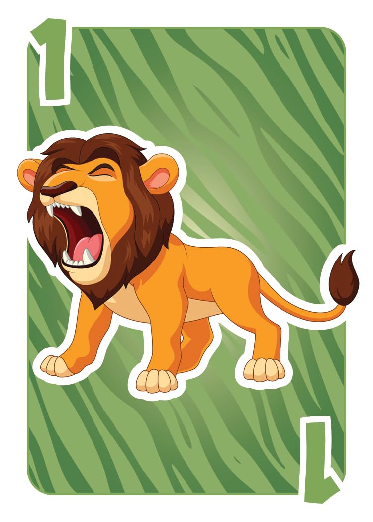 Outset Media The Wild Card Game - for 2 to 5 Players Ages 6 and up