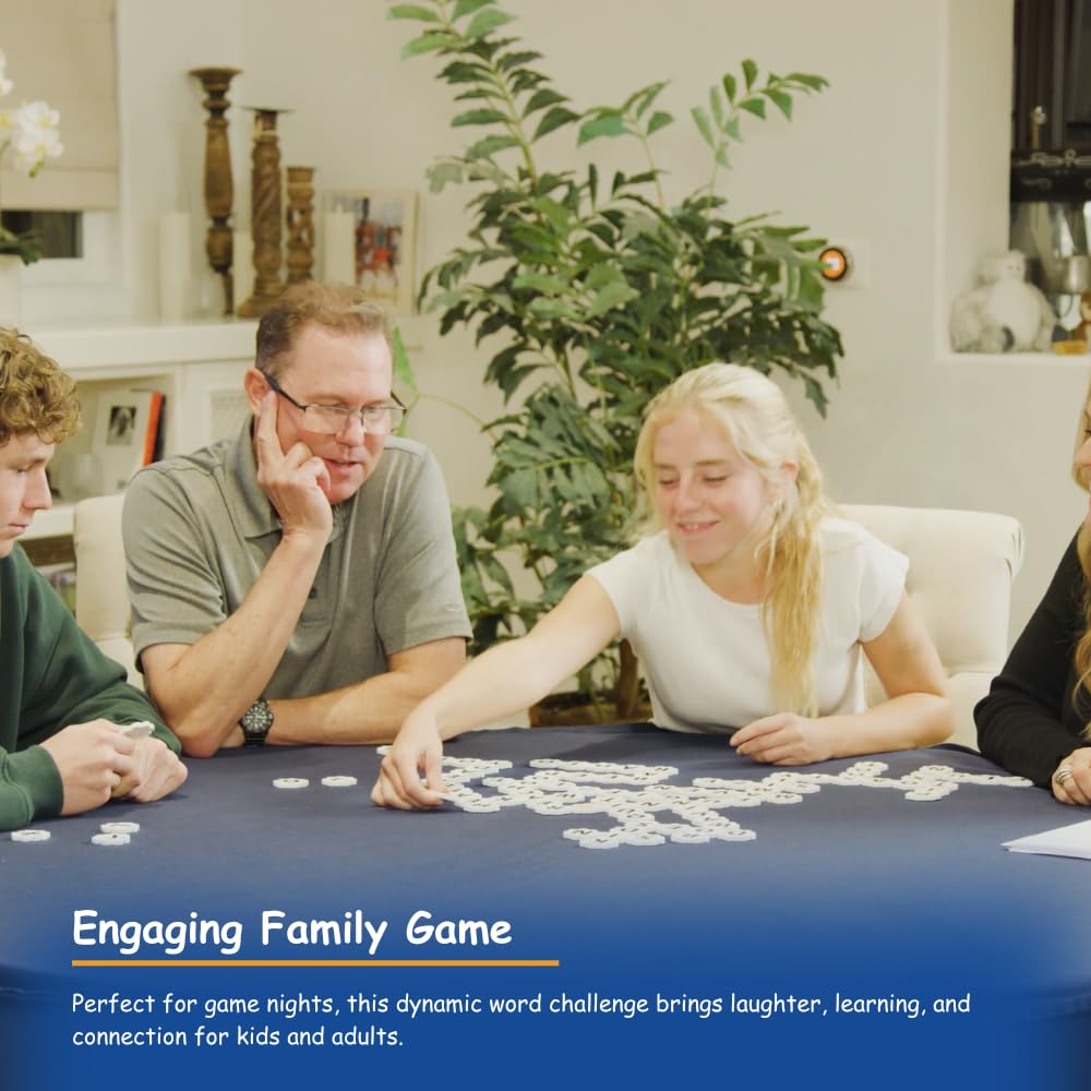 Word Strategy Game with Travel Bag, Ages 8+, 1-4 Players