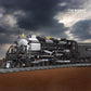 GODIYTOPPY BIGBOY Steam Train Building Kit and Engineering Toy, BIGBOY Locomotive with Track Display Set, Collectible Steam Locomotive Display Kit