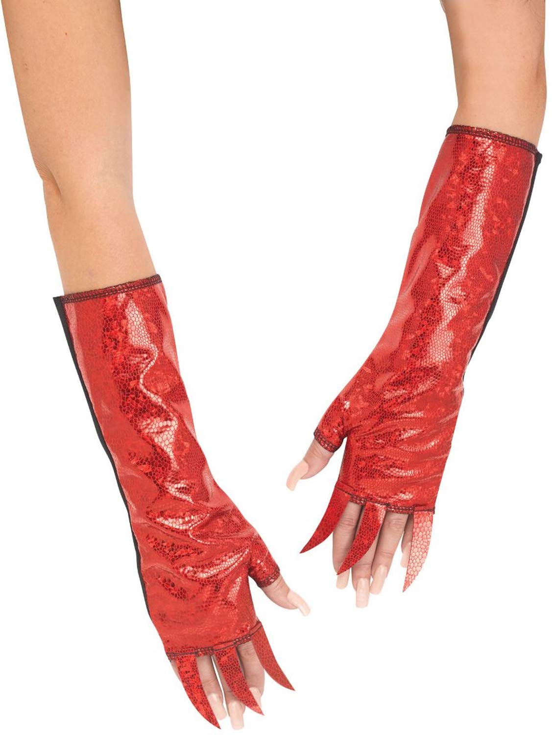 Fun World Red Dragon Fantasy Beast Arm Sleeves Costume Accessory