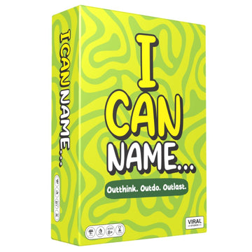 I Can Name... | Fast-Paced Family Party Game of Bidding & Brainpower | Hilarious Card Game Night, Party Game for Teens and Adults, for Groups