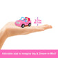 Barbie Mini Barbieland Doll and Vehicle Playset - Bundle with 3 Barbieland RV, Car, and Jeep Vehicles Plus Stickers, More | Barbie Party Favors