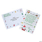 DIY Letters to Santa with Envelopes - Color Your Own 12 letters and 12 envelopes - Christmas Crafts and Activities for Kids